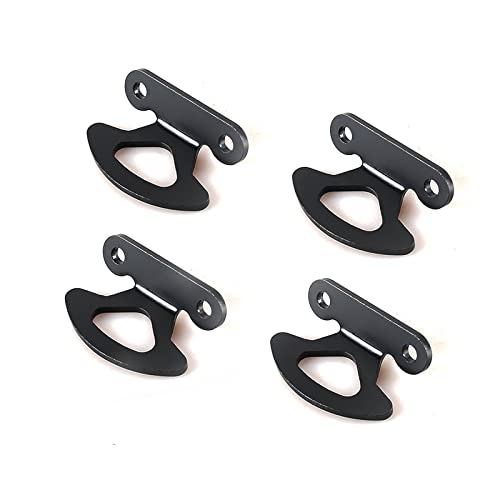 YIUIY 4Pack Inner Bed Tie Down Hooks Anchors Kit Compatible with F150 20002017 Styleside 20042017 Explorer Sport Trac 20012010 - Image 1