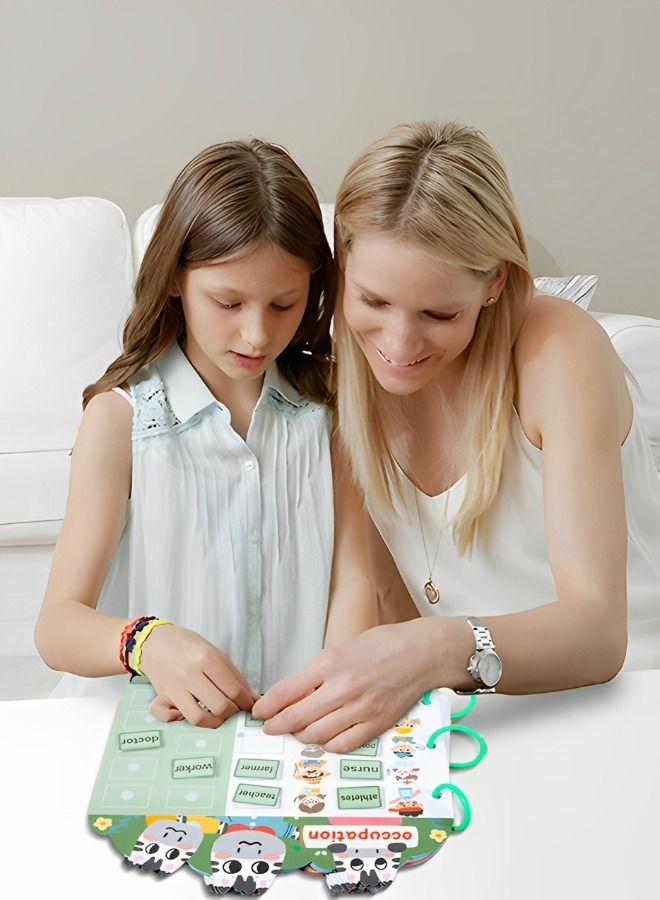 GROIC Quiet Book for Toddlers,Busy Toddler Preschool Learning Activities,Montessori Interactive Felt Toddlers,Educational Toy,Autism Sensory toy - Image 5