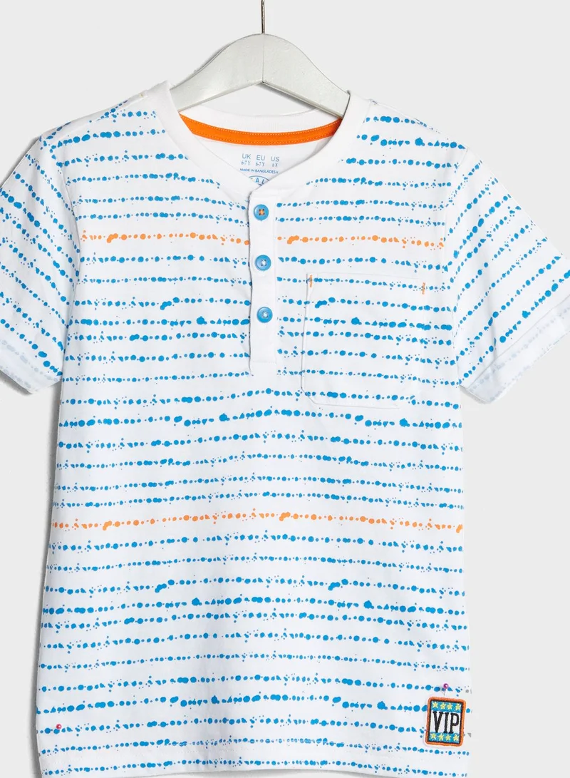F&F Little Stripe T-Shirt