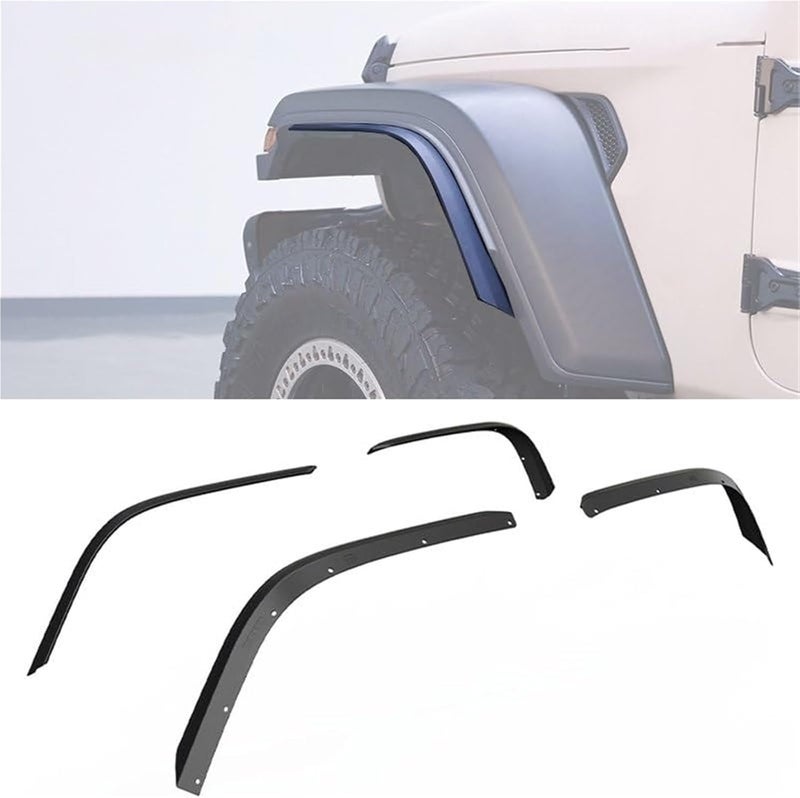 Wivplex Fender Flare Trim for Jeep Wrangler JL 2018-2023 - Image 3