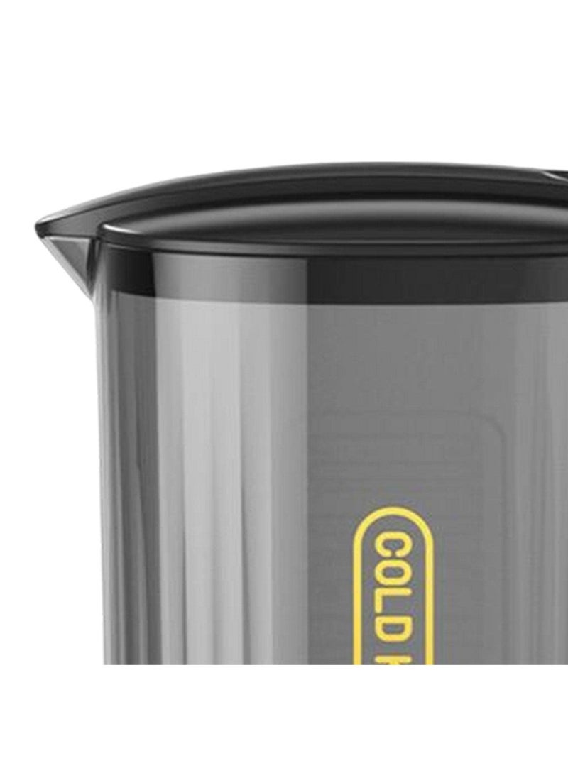 KASTWAVE 2.2L Water Pitcher Lemon Kettle Heat Resistant with Lid Teapot Juice Water Jug Iced Tea Pitcher for Household Office Fridge Refrigerator, Green and 4 Cup  - Image 4