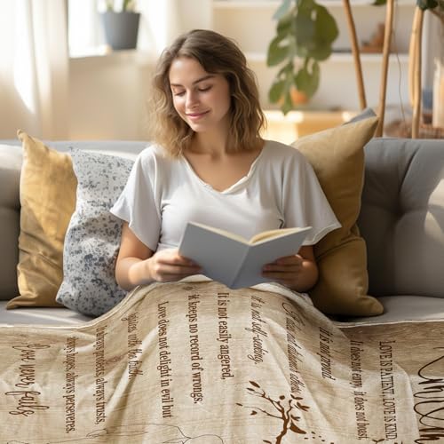 Calibron Wedding Gifts for Couples 2026 Soft Blanket Bridal Shower Gifts for Bride to Be Anniversary Romantic Gifts for Hers Wedding Gifts for Newlyweds Wedding Throw Blanket 60 50 - Image 3