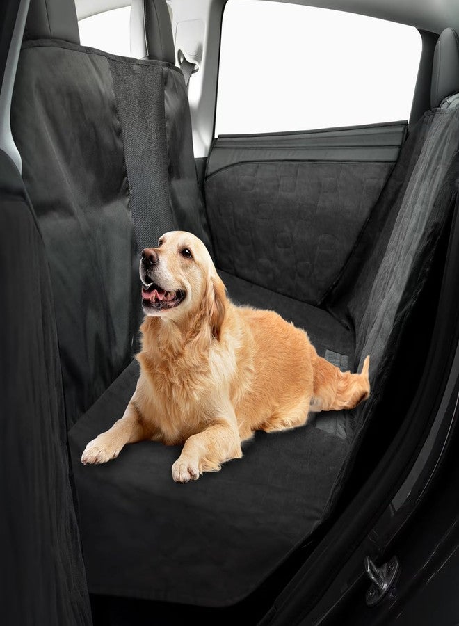 Arcoche Dog Seat Covers for Tesla Model Y/3/S - Breathable Quilted Fleece Pet Liner Waterproof and Scratchproof Back Seat Protector Model Y Accessories with Hammock Design - Image 1