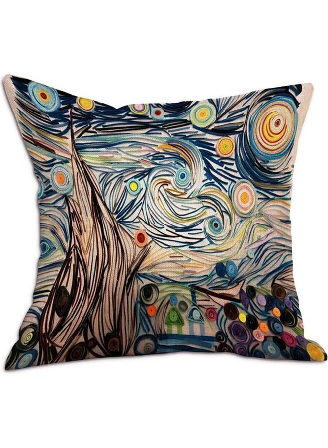 نيبمينينت غطاء وسادة ديكور بطبعة بسيطة متعدد الألوان