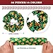 Kolewo4ever 140 Pieces Softball Party Favor Set Softball Team Gifts for Girls Women 20 Satin Softball Scrunchies Hair Ties20 Adjustable Softball Bracelet and 100 Softball Stickers Softball Birthday Party - Image 4