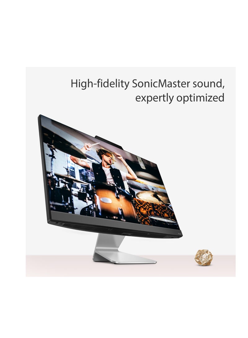ASUS All In One With 23.8-Inch Display, Core i5-1235U Processor/8GB RAM/512GB SSD/Intel UHD Graphics/Windows 11 Home With 5-year Warranty English White - Image 3