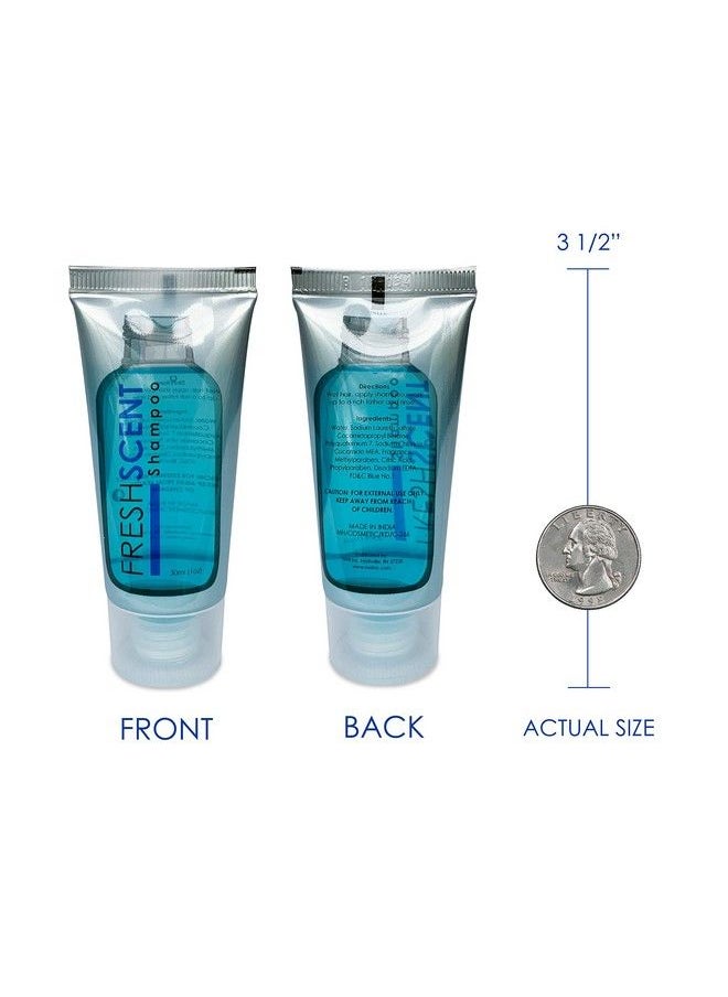 Freshscent - Shampoo 1Oz (100 Tube Case) Hotel Travel Size Bulk Amenities And Toiletries For Hospitality - Image 1