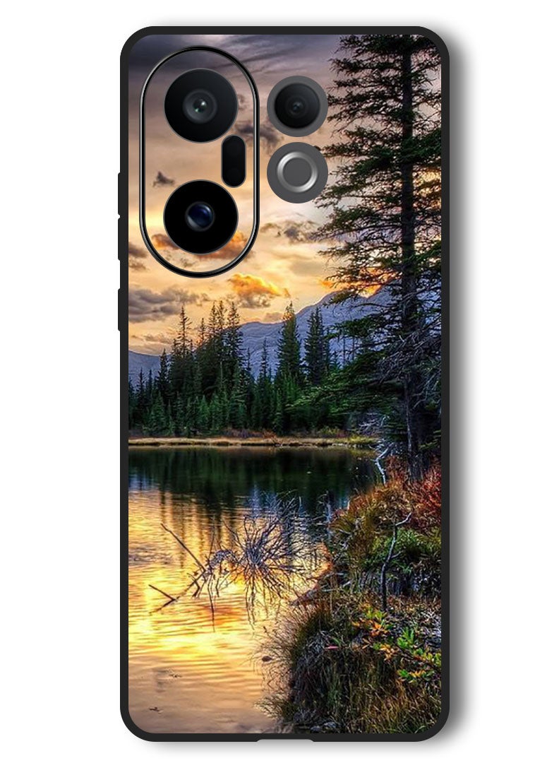 Theodor Case Compatible with Vivo X200 FE 6.31 Inch Protection Shockproof Bumper Cover Nature - Image 1
