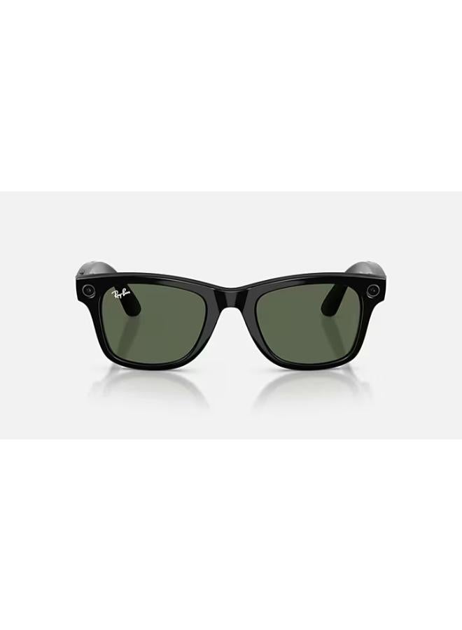 Ray-Ban Meta Wayfarer Unisex Square Sunglasses - Image 2