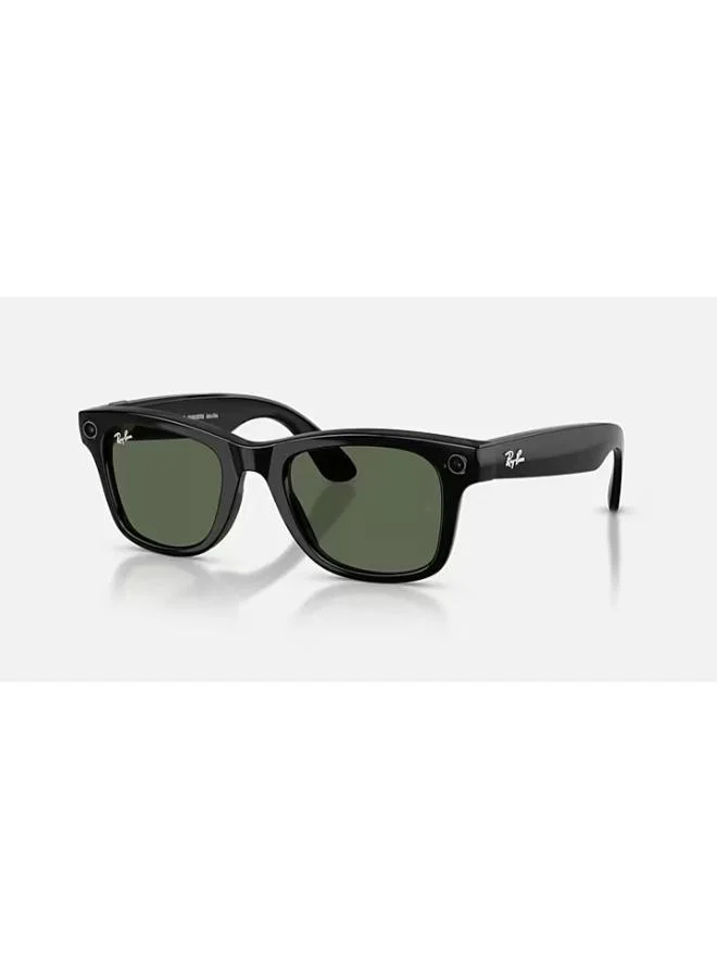 Meta Wayfarer Unisex Square Sunglasses