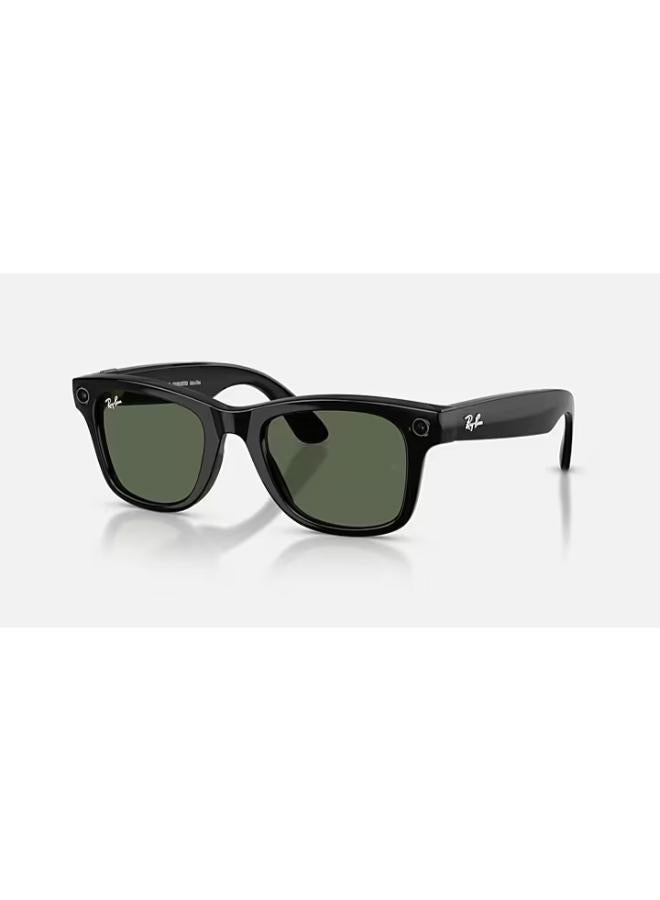 Ray-Ban Meta Wayfarer Unisex Square Sunglasses - Image 1