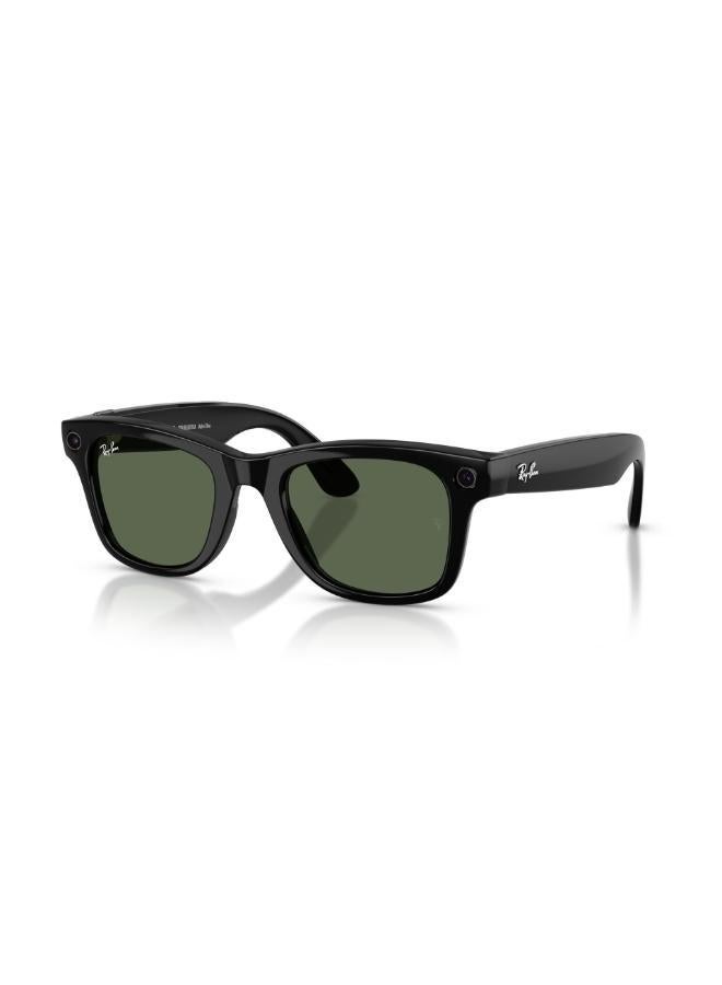 Ray-Ban Meta Wayfarer Unisex Square Sunglasses - Image 4