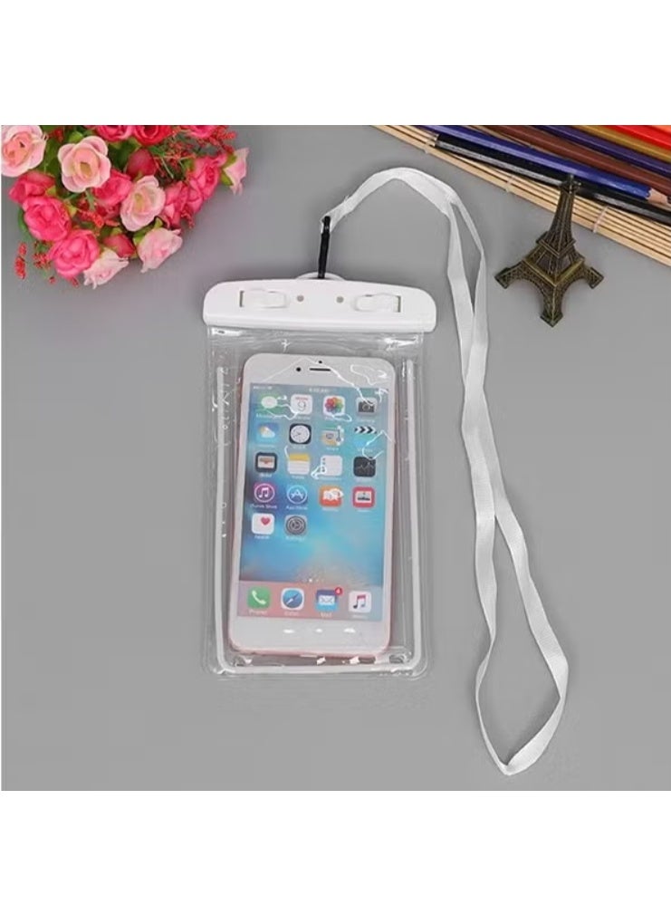 REBENUO Waterproof Mobile Case Cover White - Image 2