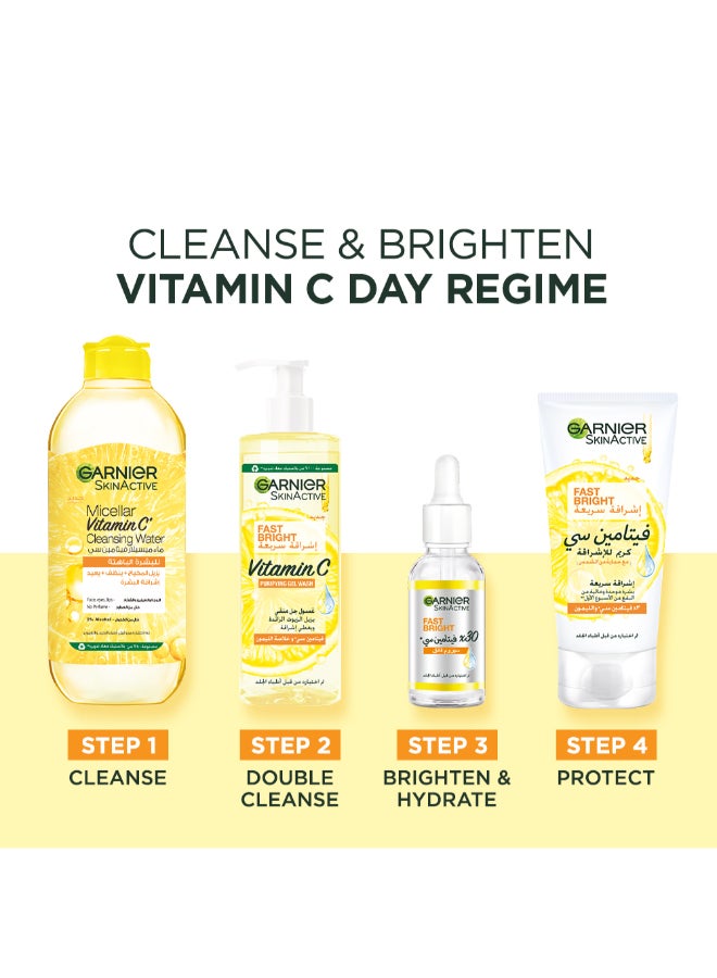 Garnier SkinActive Fast Bright 30x Vitamin C & Niacinamide Anti Dark Spot Serum 50ml  - Image 5