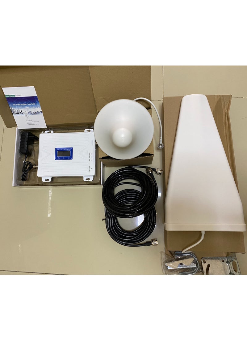 ماركة غير محددة - - إشارة موثوقة ل 2G / 3G / 4G" مع 2CABLE 10MT لكل منهما ، هوائي 10-12dBi 4G LTE خارجي 698-2700 ميجا هرتز ,تغطي ما يصل إلى 500-2000 متر مربع . - Image 1