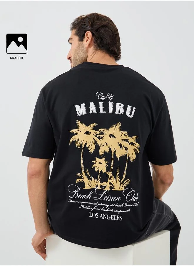 Styli Styli Graphic Print Oversized T-Shirt