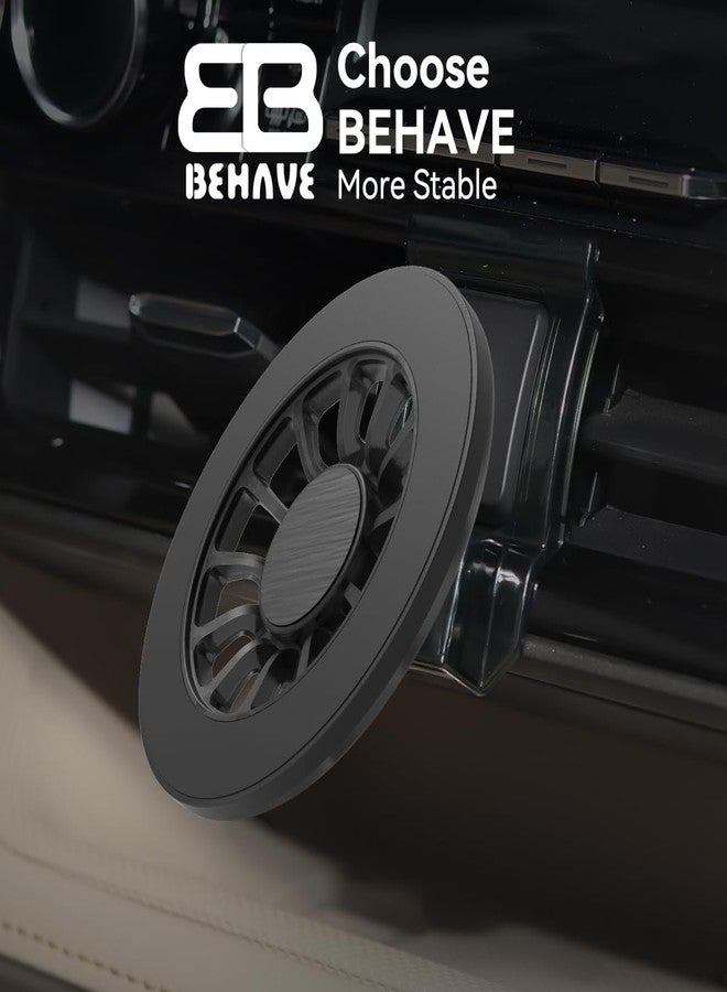 BEHAVE Ultra Magnetic Car Phone Holders Fit for Toyota Highlander 2020-2024,Firm and Indestructible Car Phone Mount Compatible with iPhone 16 15 14 13 Series and Fit for Magnetic Case All Phones - Image 2