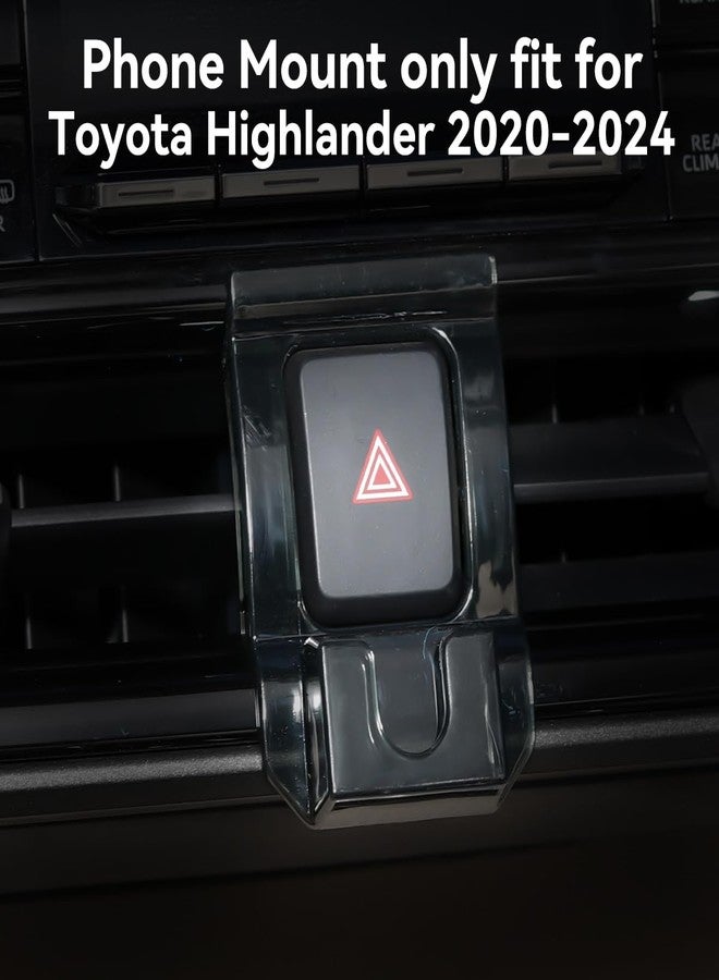 BEHAVE Ultra Magnetic Car Phone Holders Fit for Toyota Highlander 2020-2024,Firm and Indestructible Car Phone Mount Compatible with iPhone 16 15 14 13 Series and Fit for Magnetic Case All Phones - Image 3