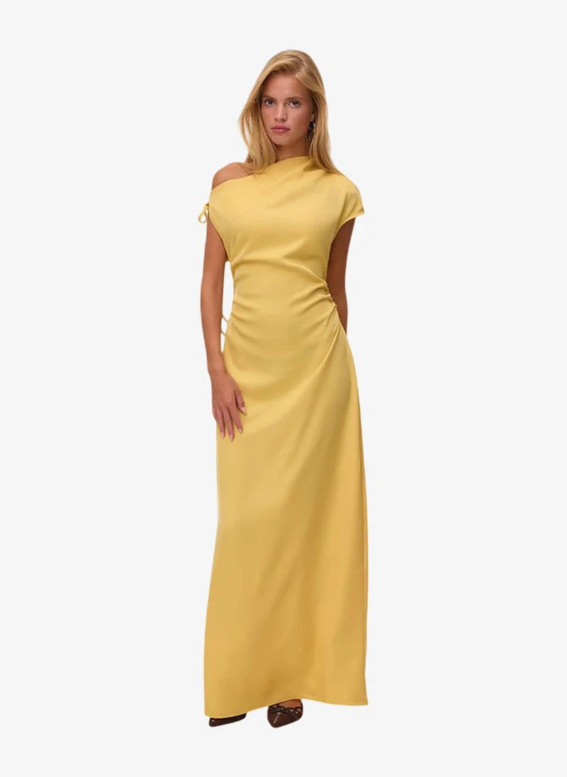 Women's VMATHENA Sleeveless Detail Maxi Woven Dress