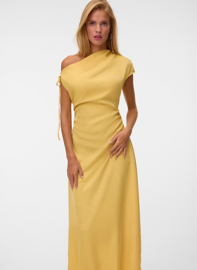 VERO MODA Women's VMATHENA Sleeveless Detail Maxi Woven Dress - Image 4