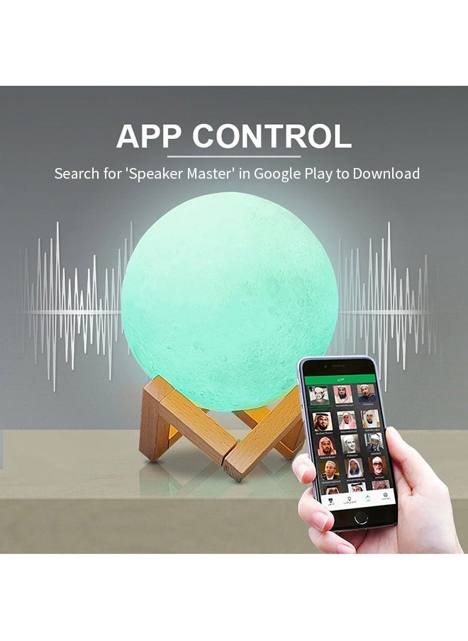 Generic - Quran Moon Speaker Light Remote Control with APP - Image 1