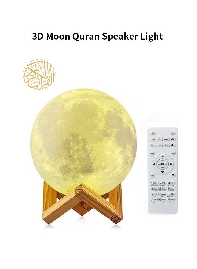 Generic - Quran Moon Speaker Light Remote Control with APP - Image 1