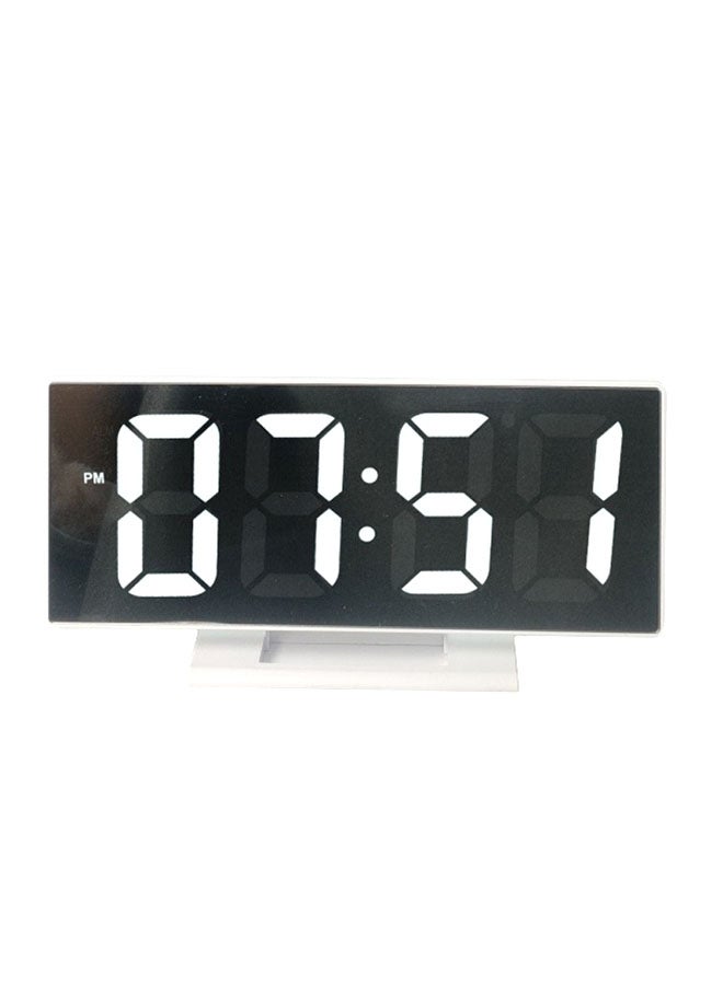 Sharpdo Digital Mirror Surface Alarm Clock Black - Image 1