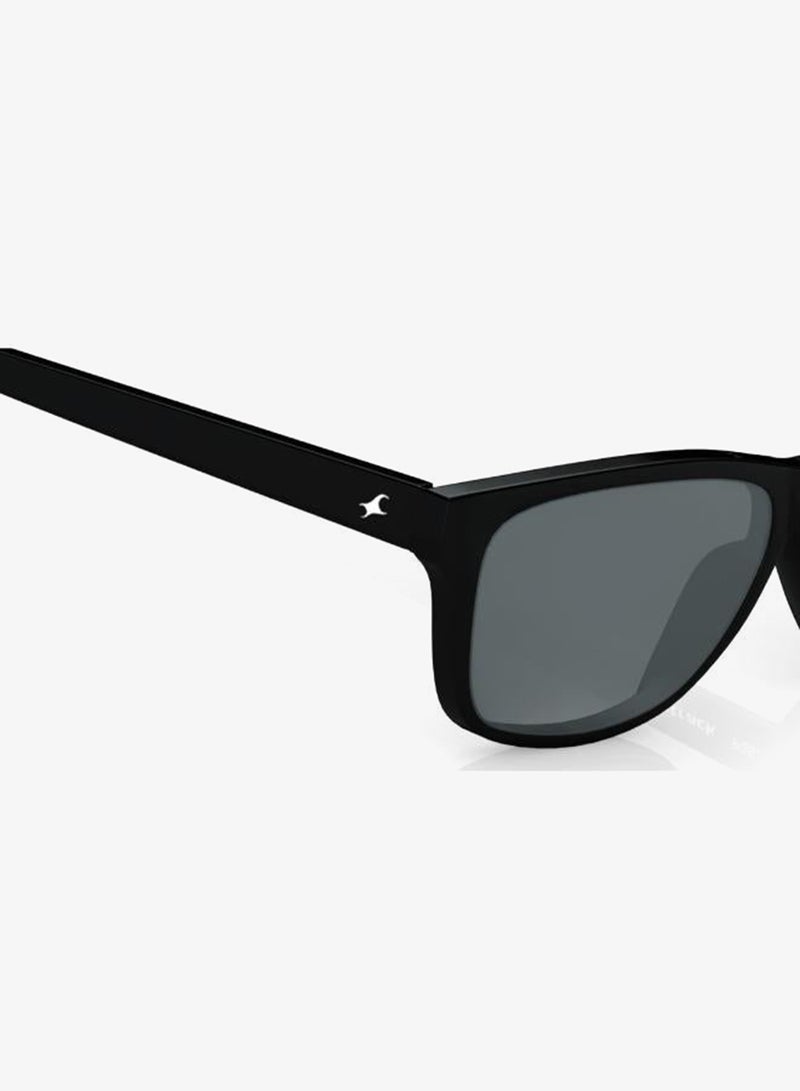 fastrack UV Protection Sunglasses Black Frame Green Mirror Lens 55mm  - P357BK5PV - Image 5