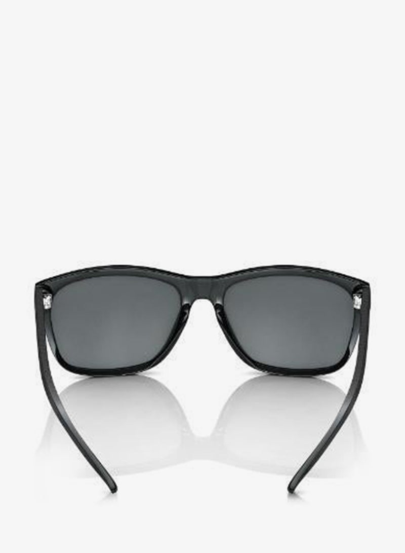 fastrack UV Protection Sunglasses Black Frame Green Mirror Lens 55mm  - P357BK5PV - Image 4