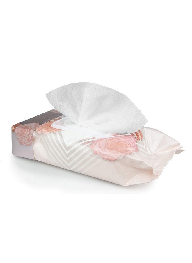 Clinical Works Clinical Works Makeup Remover Wipes Bulk Pack- Collagen and Rosehip Facial Cleansing Wipes, 2 Pack  - Image 2