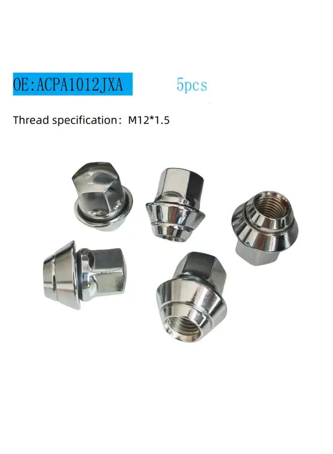 M12x1 5 Wheel Hub Caps 5 Boxes Pack Old Model Car Tire Nut Set - Image 4