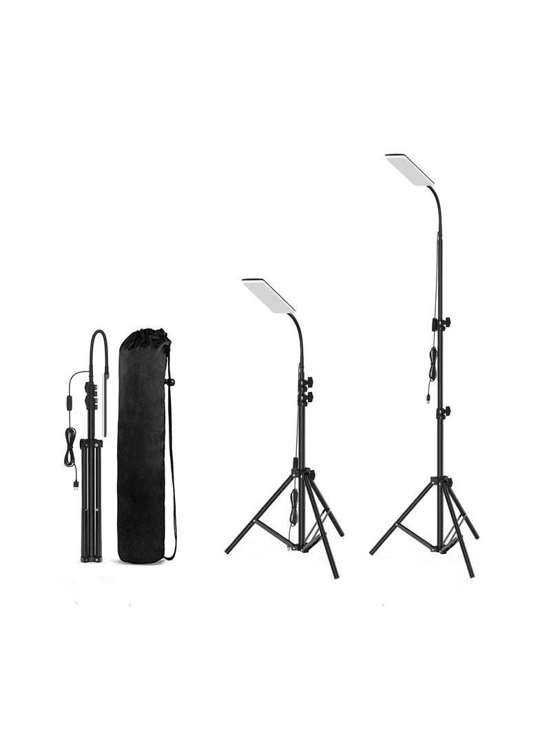 Arabest LED Camping Light, Portable Outdoor Light with Telescopic Tripod, Powered by USB Port, Multiple Usage Outdoor Lamp for Garden, Patio, Camp, Tent, Fishing and Emergency Car Repair - Image 1