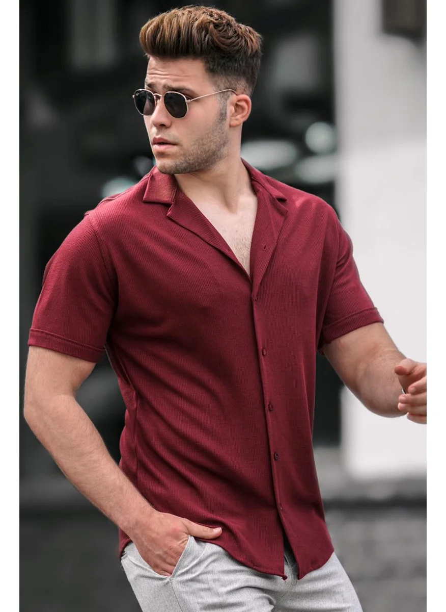 اكبينيز Bordo Erkek Gömlek 5500