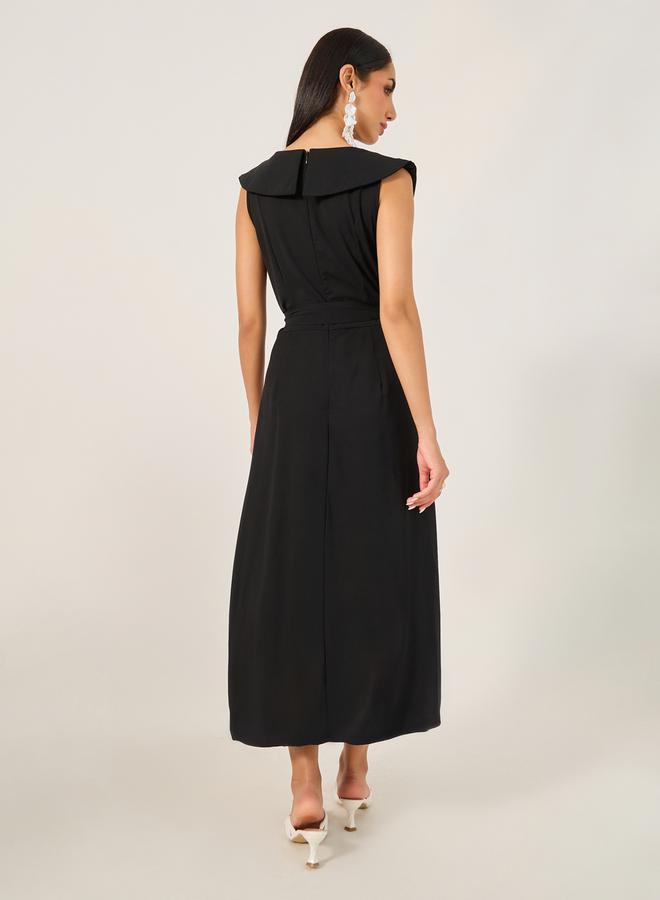 Take Two Embroidered Sleeveless A-Line Maxi Dress - Image 5