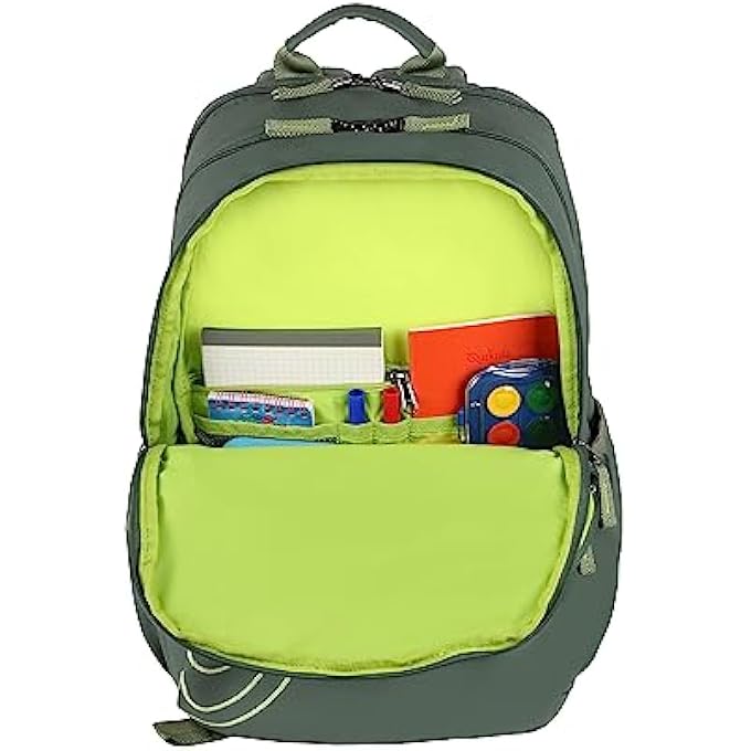 Gear Compact BTS3C 30L Medium Water Resistant School BagCasual BackpackDaypackTravel BackpackKids BagCollege Bag for BoysGirlsMenWomen Green - Image 5