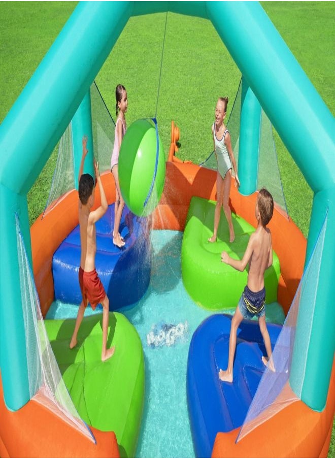 Bestway - Bestway H2Ogo Dodge & Drench Water Park 405X405X268Cm 26-53383 - Image 1