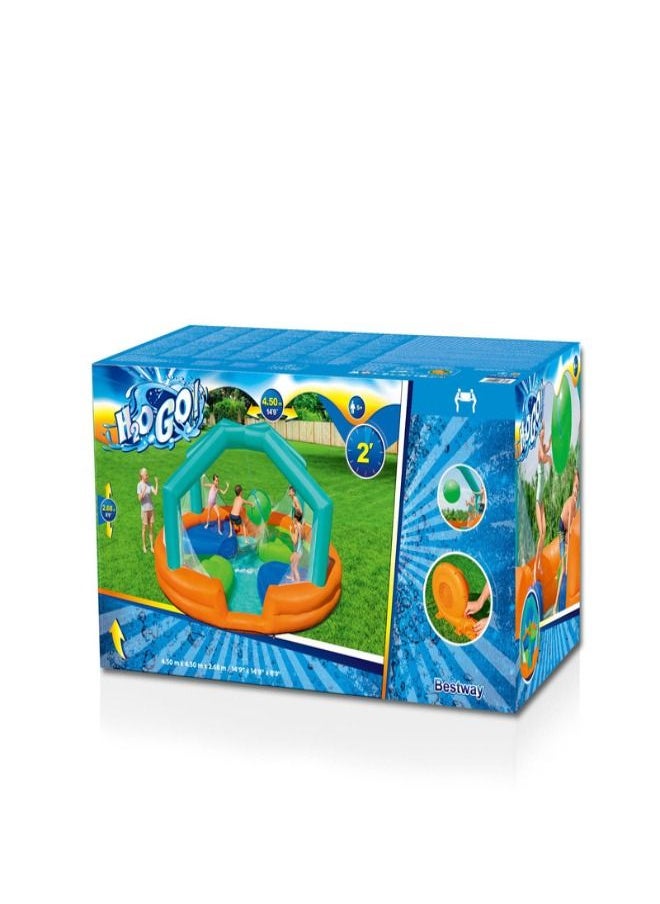 Bestway - Bestway H2Ogo Dodge & Drench Water Park 405X405X268Cm 26-53383 - Image 1