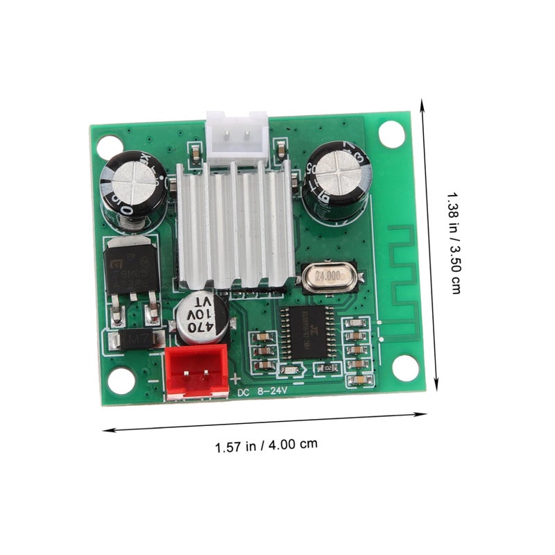 Dual Channel Stereo Power Amplifier Module Board with Enhanced Bass for Home Audio - Image 3