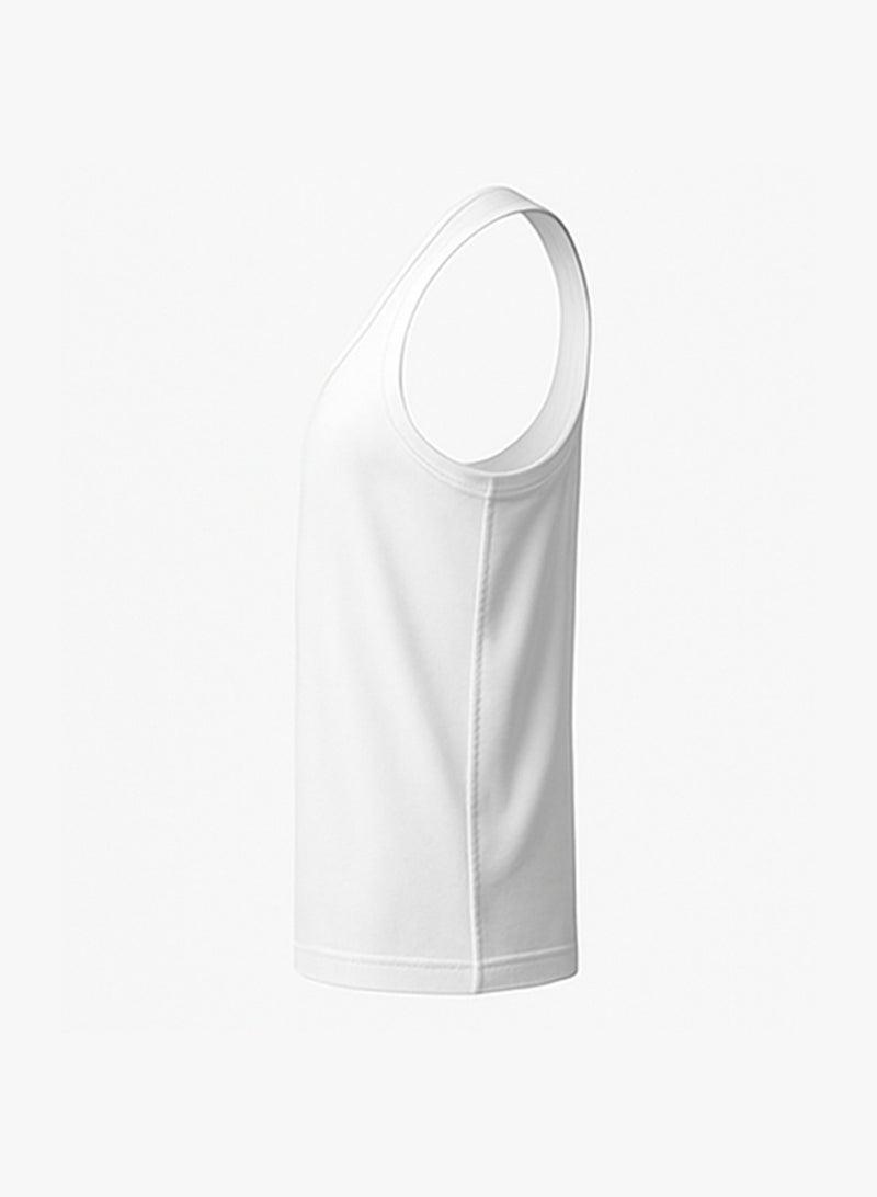 Tango Tango Sleeveless Shirt 100% Cotton (White)  - Image 3