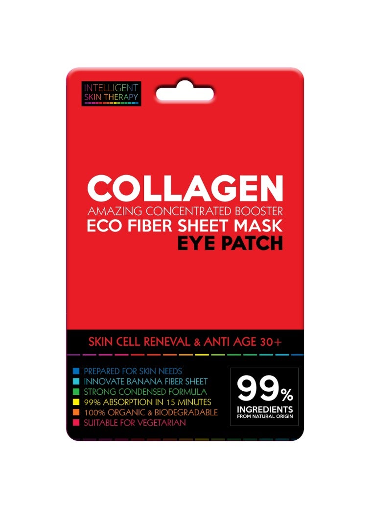 BeautyFace Cell Rebuilding Eco Fiber Sheet Eye Patch Collagen - 1 pair