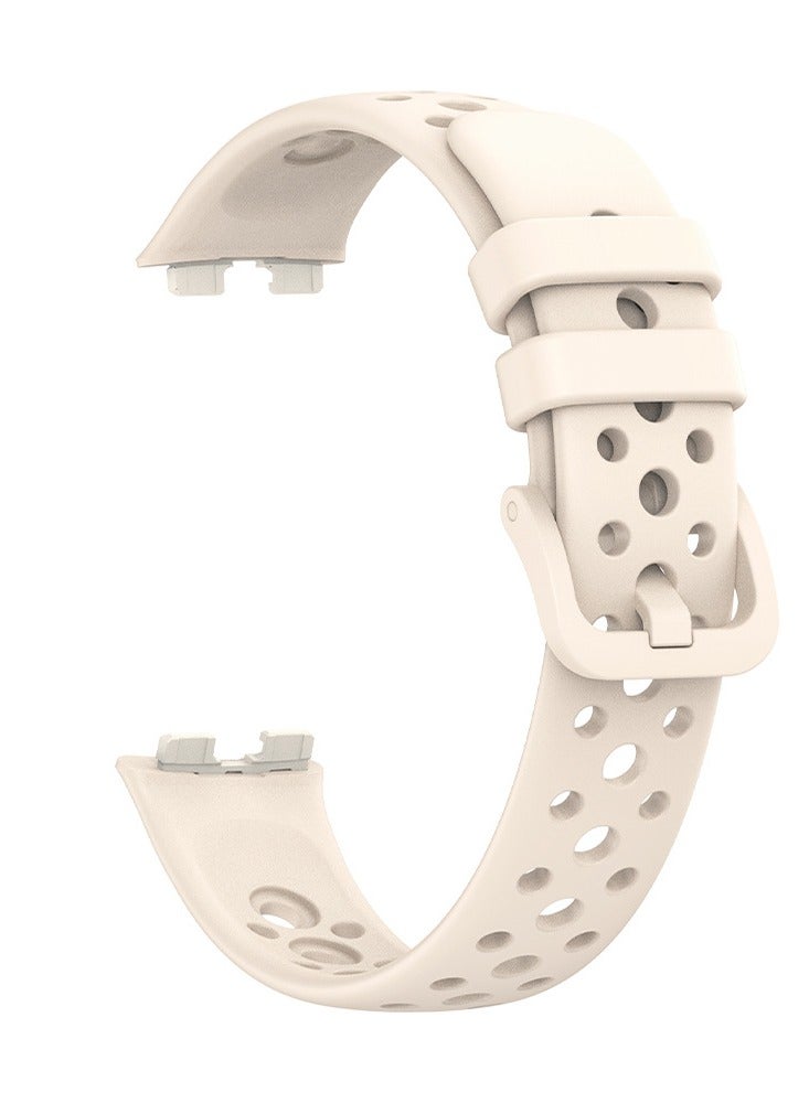DTBG Soft Silicone Watch Straps, Suitable for Huawei Band 8, Band 9, Band 10 , Waterproof, Breathable and Adjustable Sports Watch Straps  - Image 5