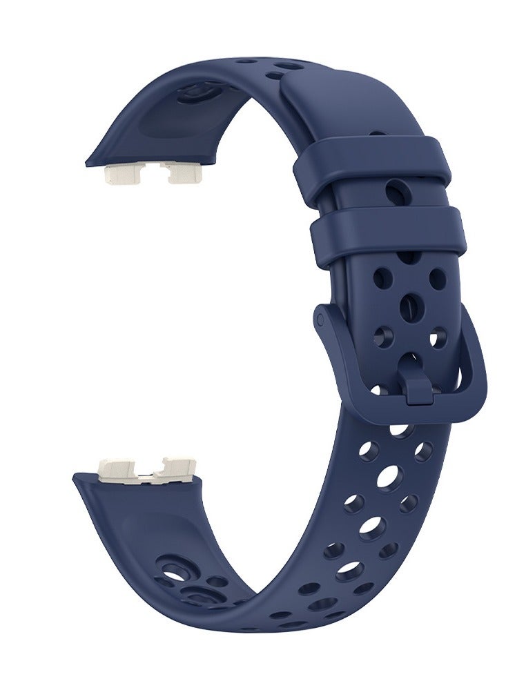 DTBG Soft Silicone Watch Straps, Suitable for Huawei Band 8, Band 9, Band 10 , Waterproof, Breathable and Adjustable Sports Watch Straps  - Image 4