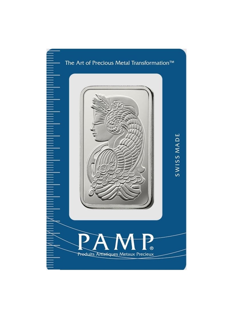 Swiss Gold - 2 Ounces 31.1 Grams With 4 Ounces Of Silver PAMP Weight. 31.1 Free
