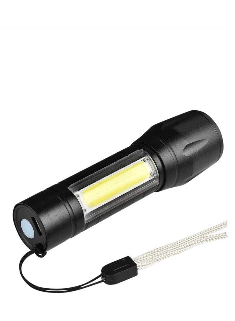 LED Flashlight Powerful 4000 Lumes Waterproof Rechargeable