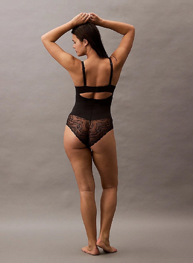 CALVIN KLEIN Shapewear Bodysuit - Sensual Stretch Lace - Image 2