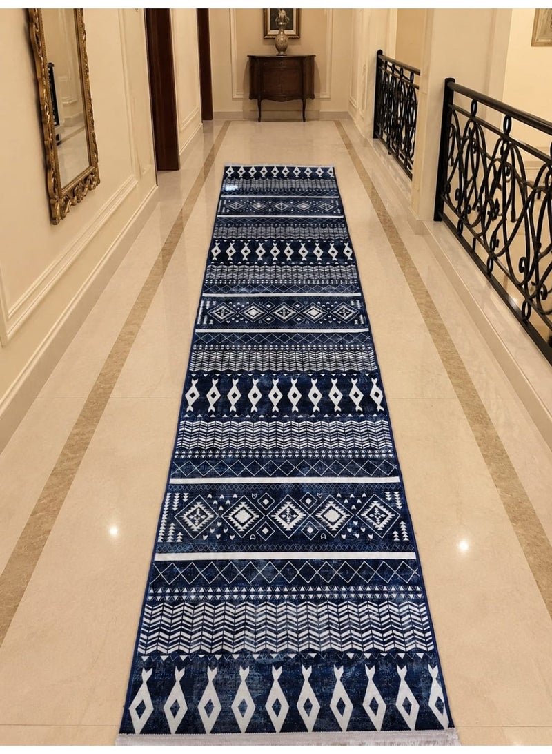 سجادة ممر طويلة 400×90 سم نانو سيراميك – جودة عالية ومظهر أنيق - Image 1