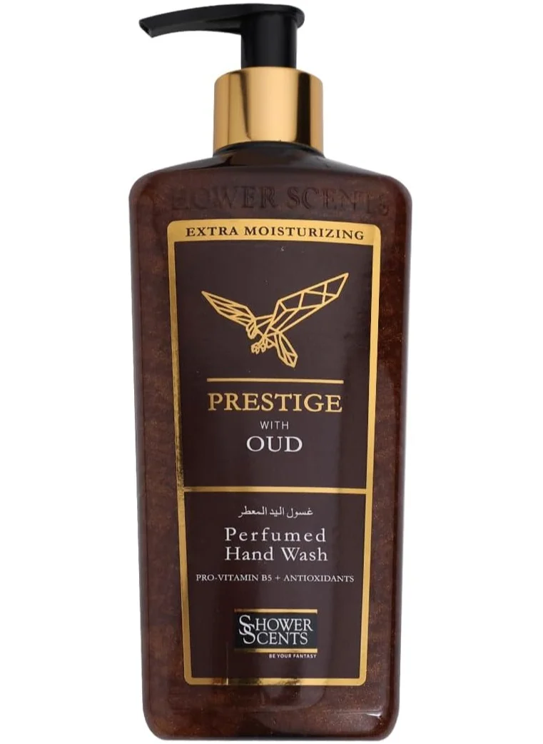 Shower Scents Shower Scents Prestige Extra Moisturizing Perfumed Hand Wash with Pro -Vitamin B5, Vitamin E and Antioxidants 312ml