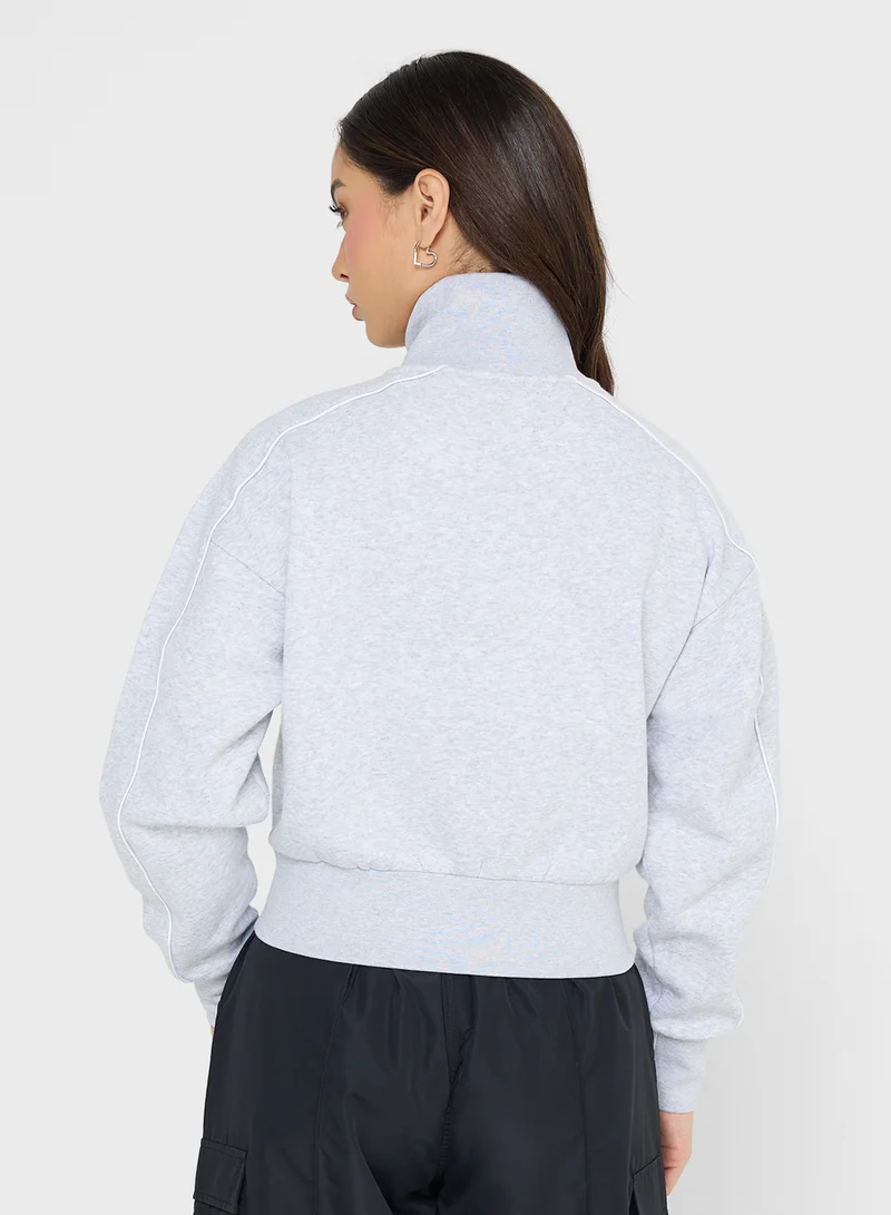 ريبوك Brooklyn Cropped Bomber Jacket