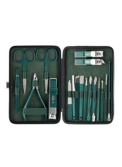 Beaute Secrets Manicure Kit, Pedicure Tools For Feet, Nail Clipper, Nail Cutter Set, Manicure Set, Pedicure Kit For Women And Men, With Nail Filer, Beard Scissors, Toe Nail Clipper, Tweezer, Perfect Gifts For Women And Men,18 Pieces  - Image 2