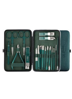 Beaute Secrets Manicure Kit, Pedicure Tools For Feet, Nail Clipper, Nail Cutter Set, Manicure Set, Pedicure Kit For Women And Men, With Nail Filer, Beard Scissors, Toe Nail Clipper, Tweezer, Perfect Gifts For Women And Men,18 Pieces  - Image 1